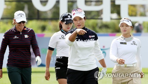 박세리 '골프는 즐거워'