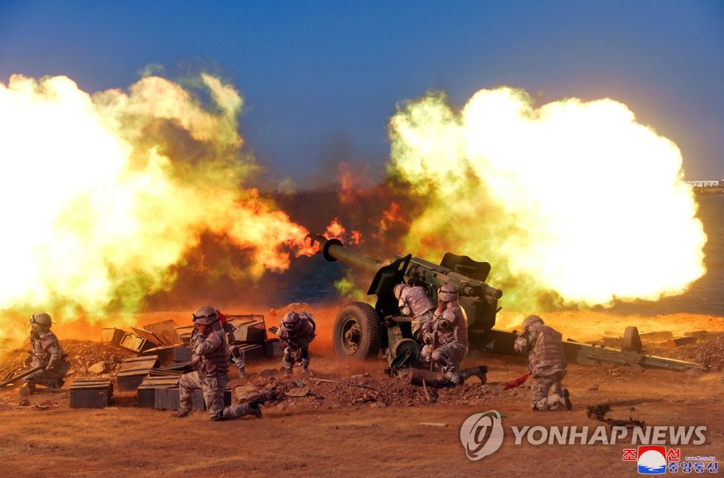 北朝鮮がまた砲弾発射　東西両岸から２５０発＝韓国軍「軍事合意違反」と警告