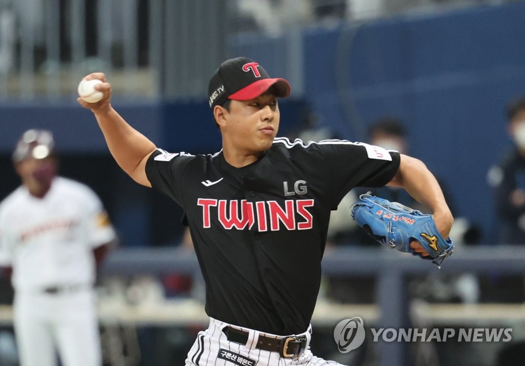 KBO Postseason: LG Twins Vs. Kiwoom Heroes | Yonhap News Agency