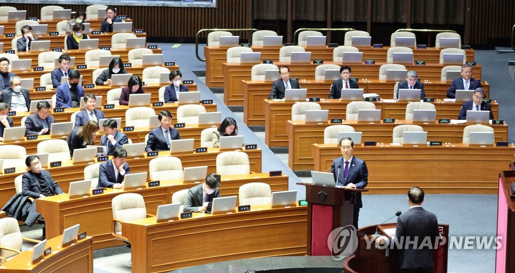 韓国国会の対政府質疑　２日目は経済分野＝暖房費高騰など巡り論戦へ