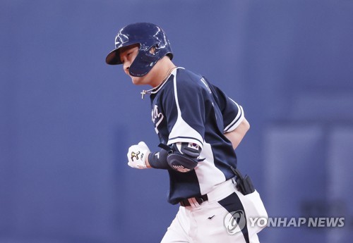 LEAD) (WBC) S. Korea beats Hanshin Tigers in final exhibition