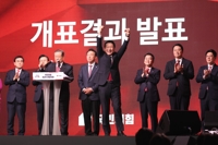[2보] 국민의힘 새 대표에 김기현…1차 투표서 53% 득표