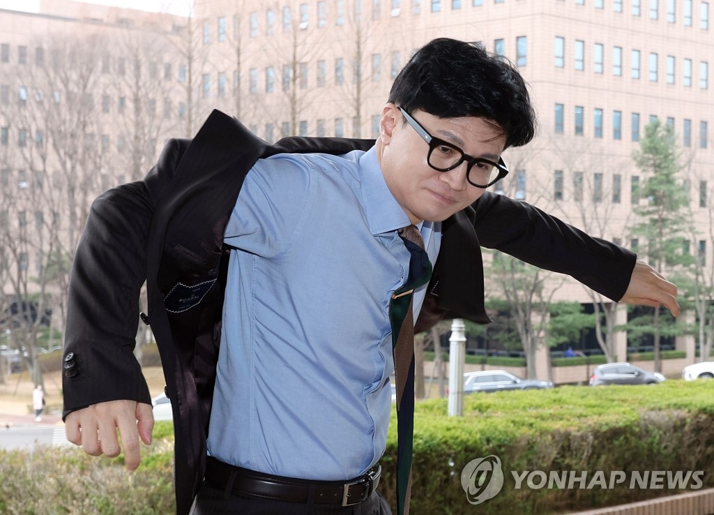 출근하는 한동훈 장관