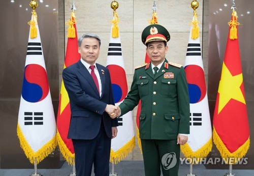 韓国・ベトナム国防相会談　協力ＭＯＵ改定・会談定例化で合意