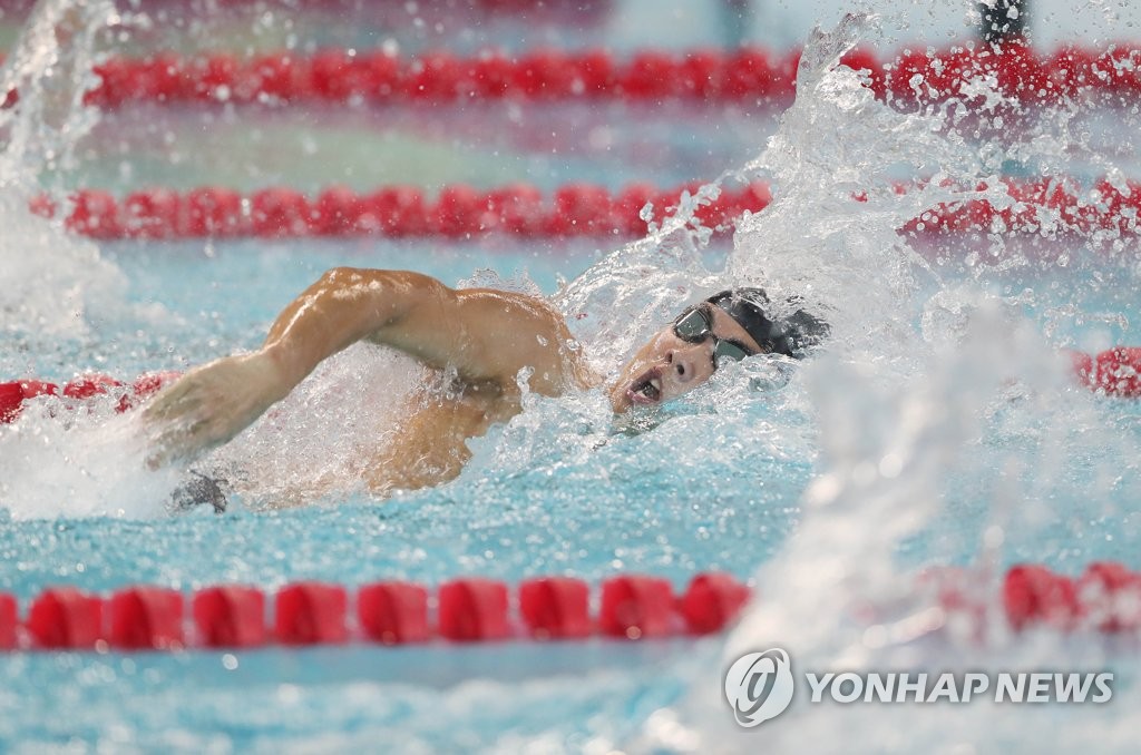 황선우, 자유형 200ｍ도 1위…세계선수권 2회 연속 메달 도전