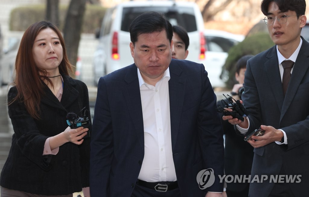 이재명 대표 재판 증인 출석하는 유동규 전 본부장