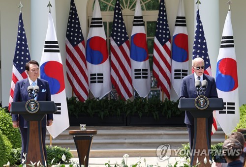 (6th LD) Yoon, Biden pledge 'overwhelming' nuclear response in case of N.K. nuclear attack