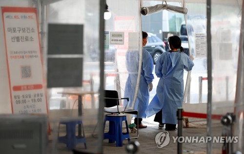 韓国の新規コロナ感染者１万７９３３人　前週比約１６５０人減