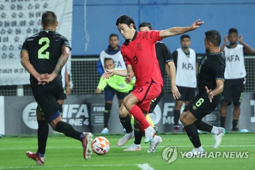 터질 듯 안 터지는 조규성 "이제 한끗 차…더 집중하겠다"