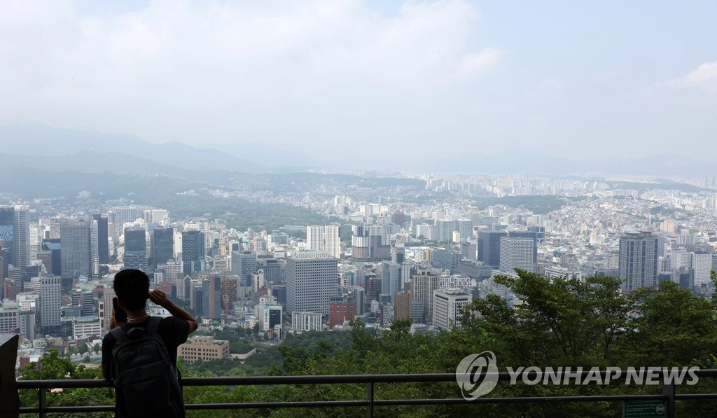 장맛비 그치고 맑은 하늘 | 연합뉴스