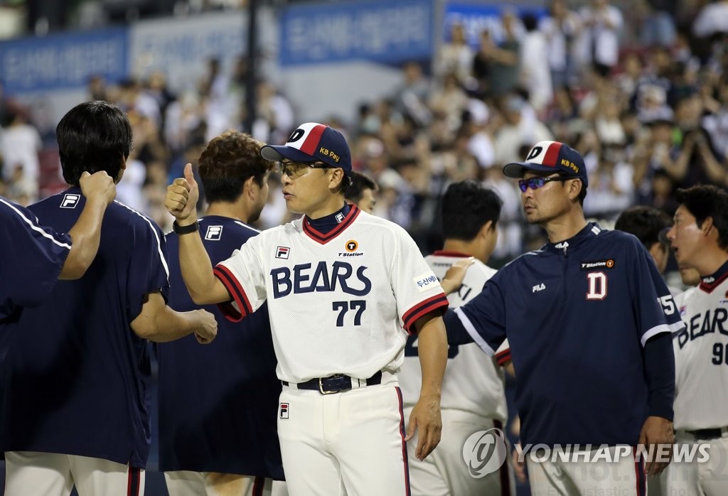 두산, 8연승 행진