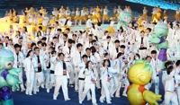 杭州アジア大会開幕　開会式で韓国は１６番目に入場