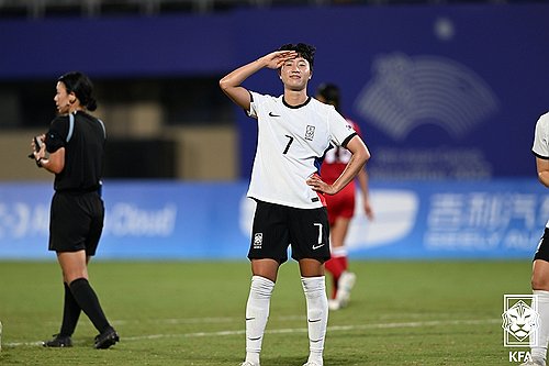 アジア大会サッカー女子　韓国が２連勝