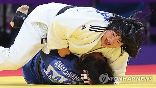 (Asiad) Kim Ha-yun captures S. Korea's first judo gold in Hangzhou