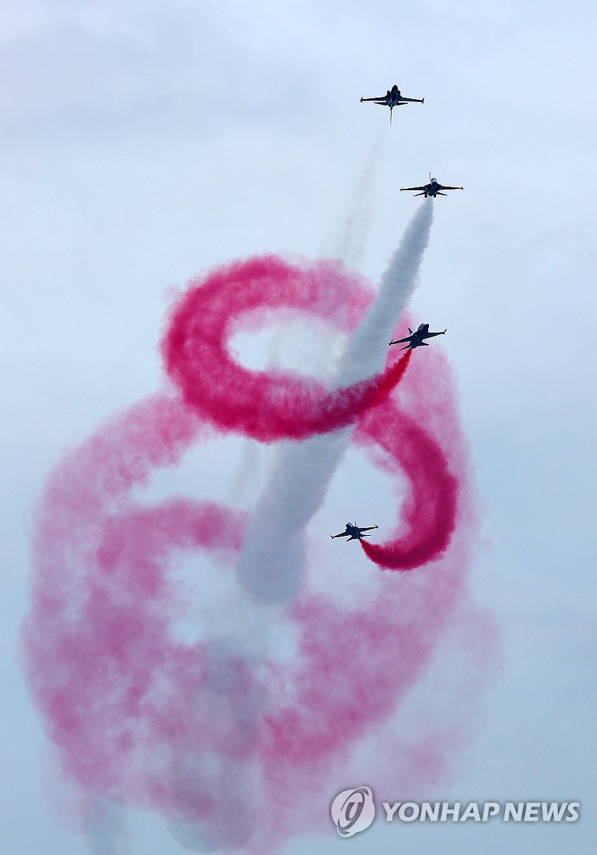 Black Eagles Fly Over Sea Fog 