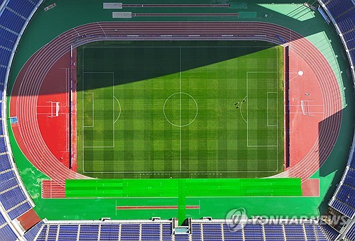 '상태 양호'…광주월드컵경기장 잔디 복구