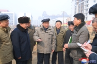 N.K. premier inspects housing construction site