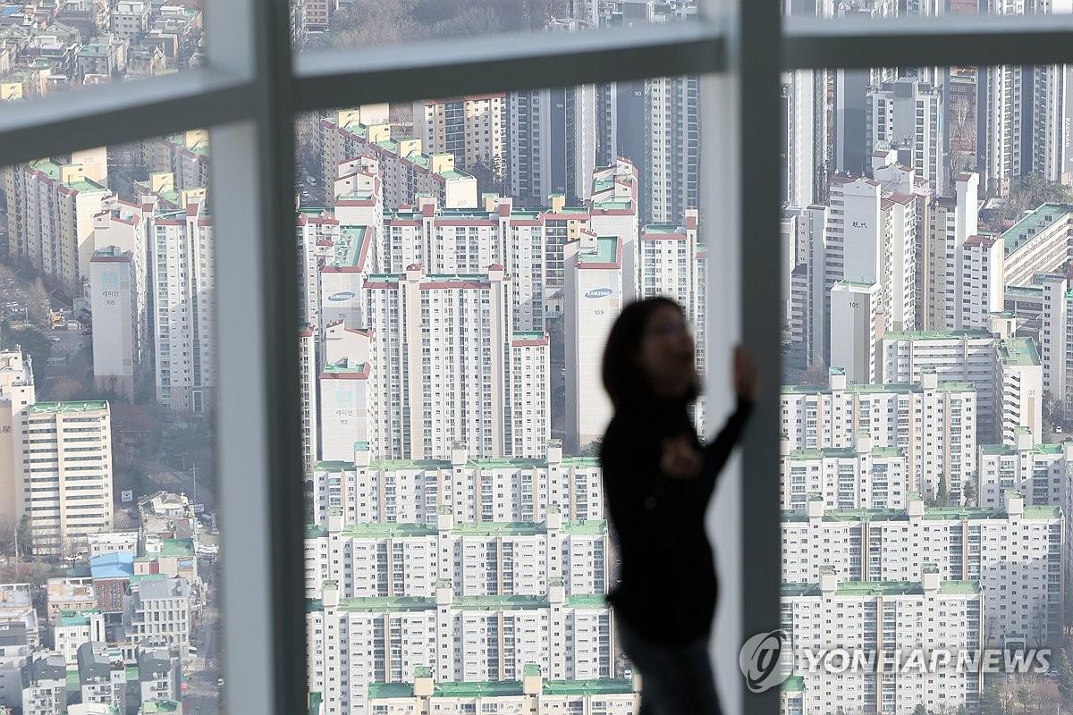 서울 시내 아파트 단지 전경