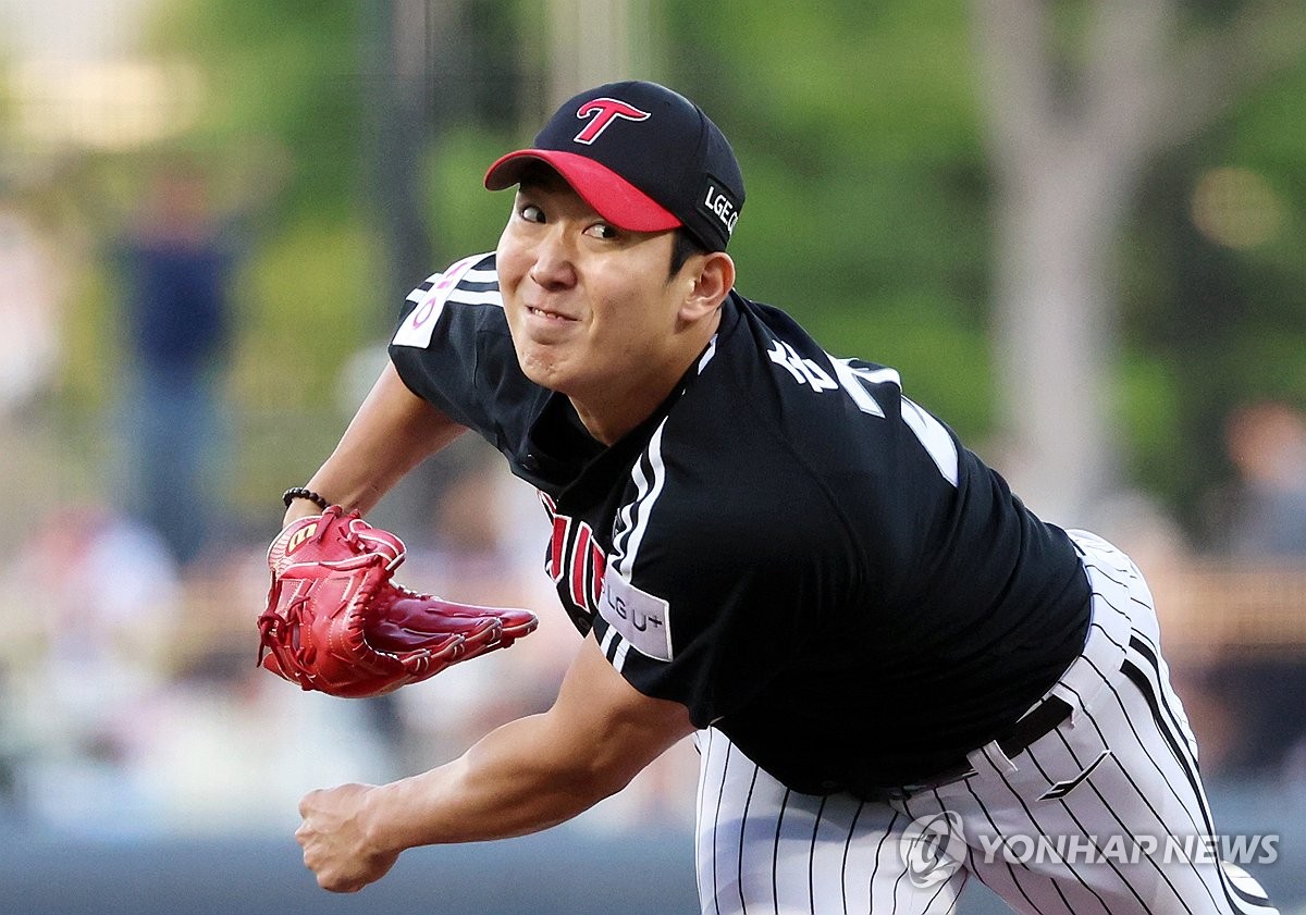 '롯데전 27이닝 연속 무실점' LG 손주영, 감보아와 선발 맞대결 관련 이미지1