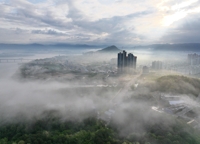 강원 내륙 짙은 안개…큰 일교차 주의