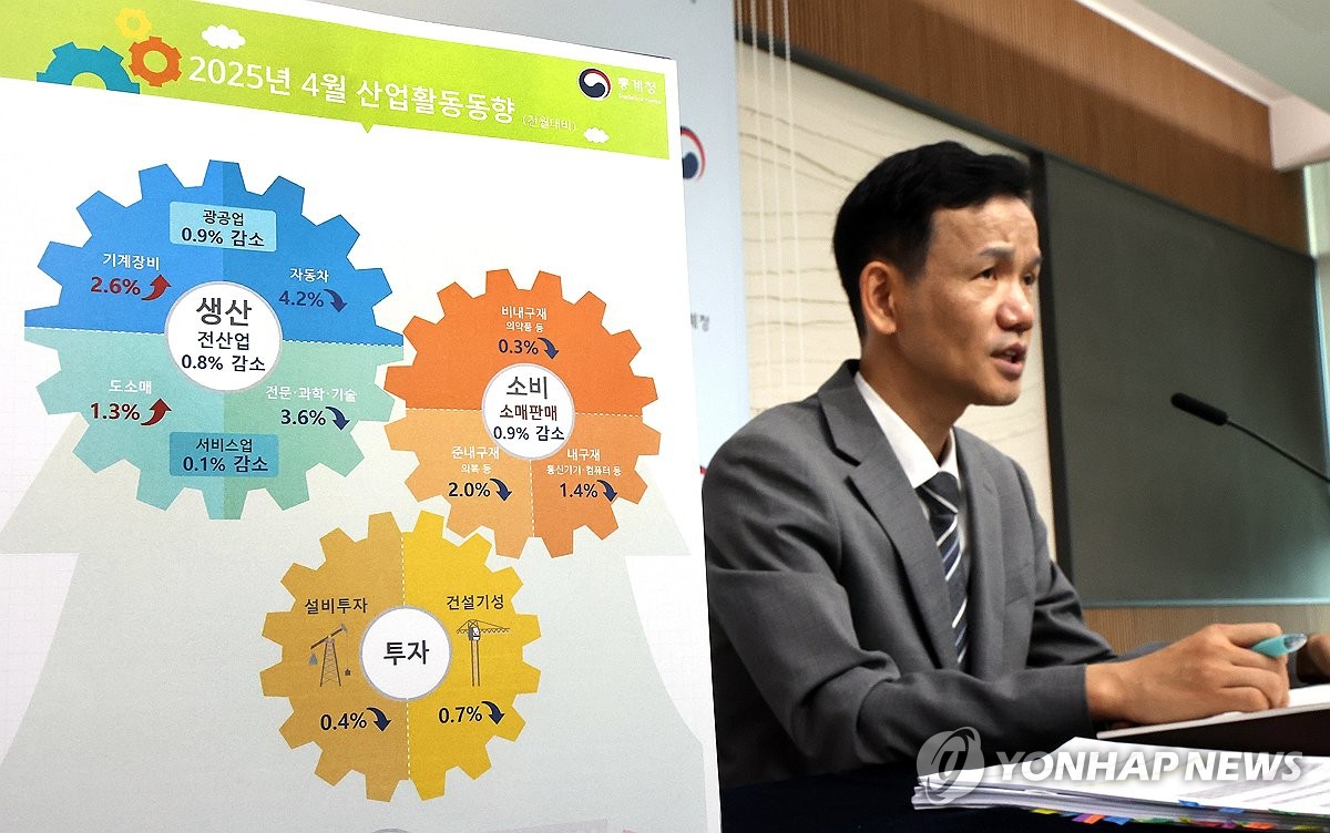 2025년 4월 산업활동동향은