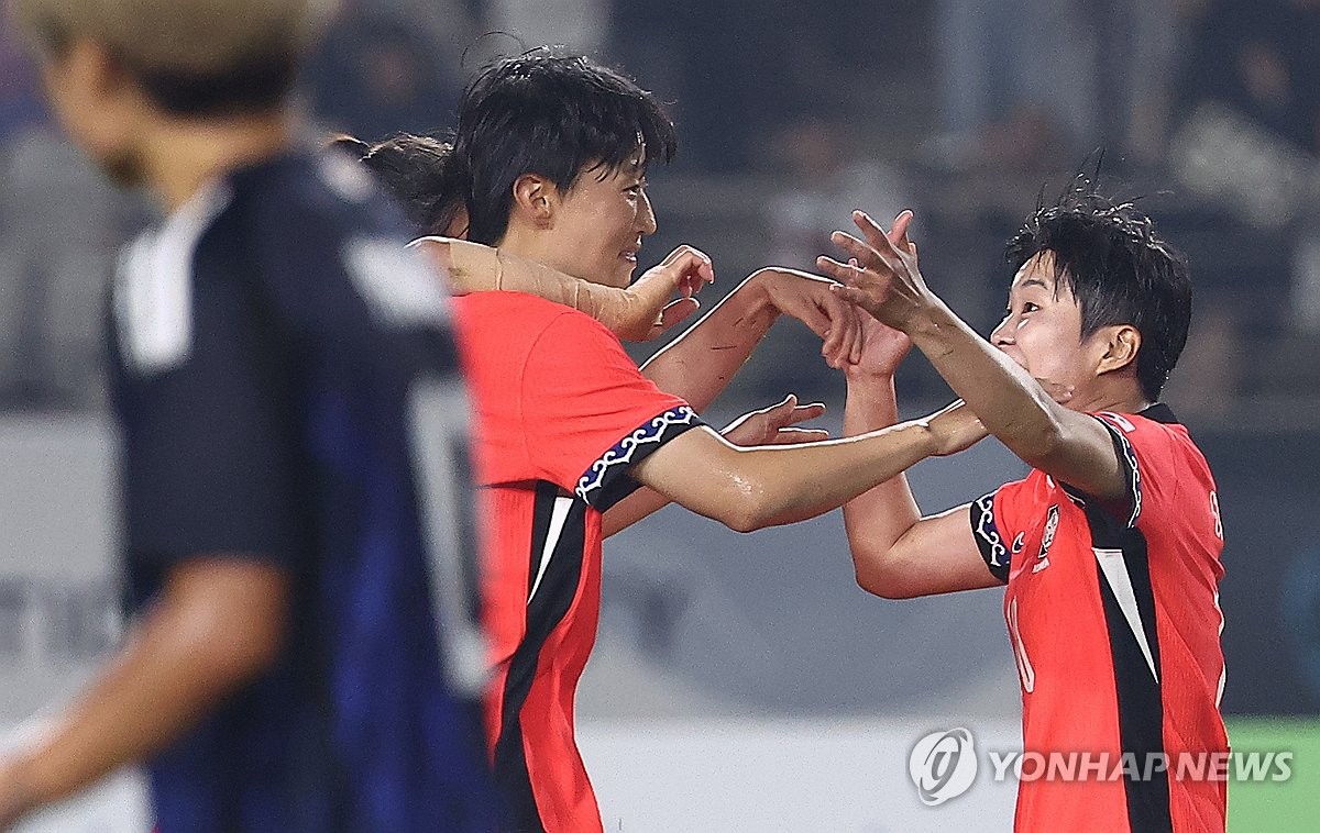 중일전 무승부…한국 여자축구, 동아시안컵 20년만의 우승 눈앞