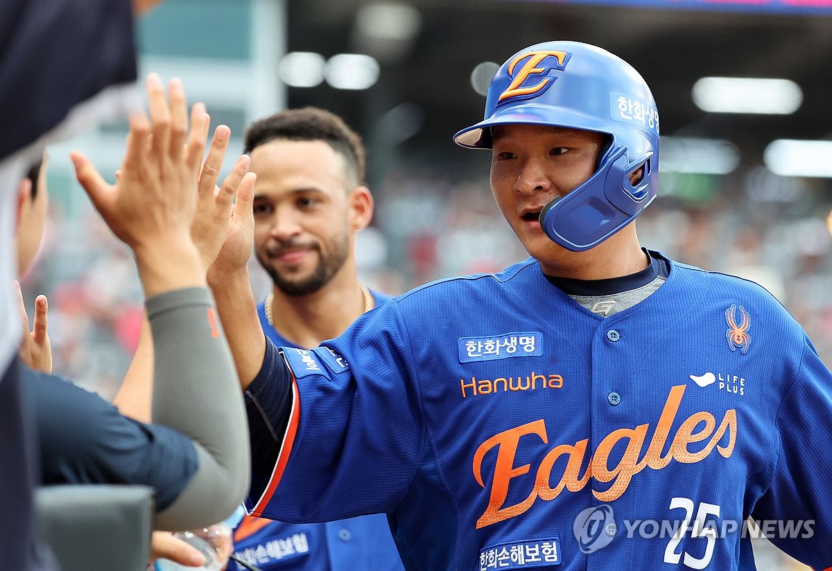 프로야구 한화, PO 5차전에 최인호 대신 김태연 선발 출전