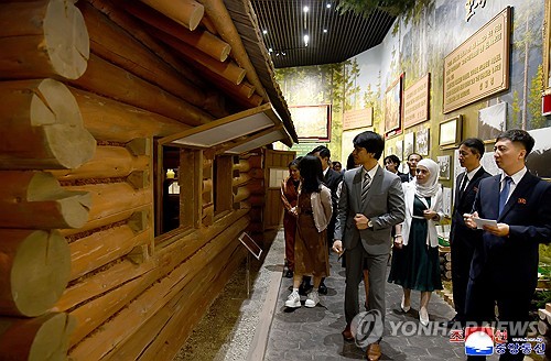 Officials of foreign embassies in Pyongyang