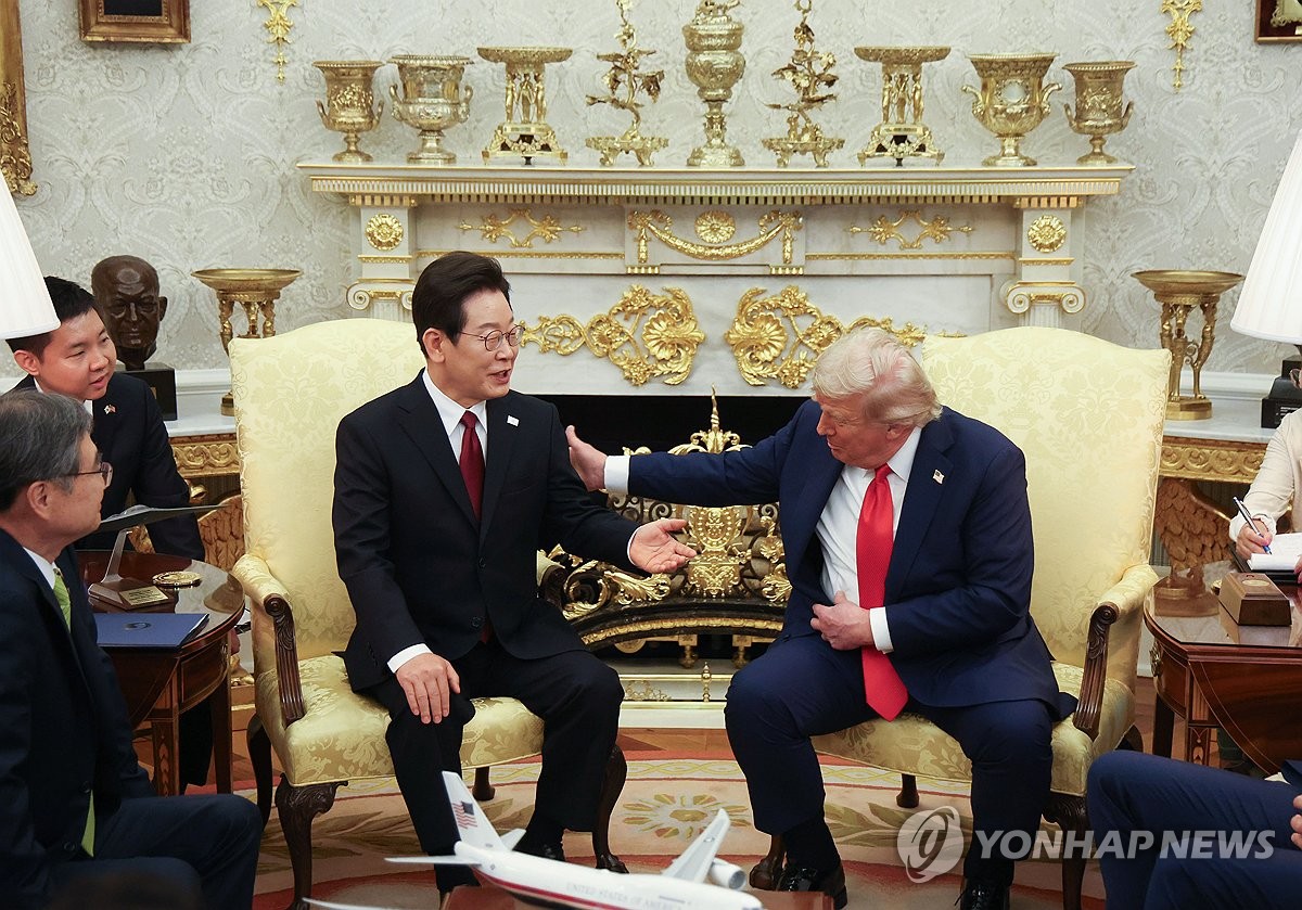 이재명 대통령, 트럼프 대통령과 한·미 정상회담