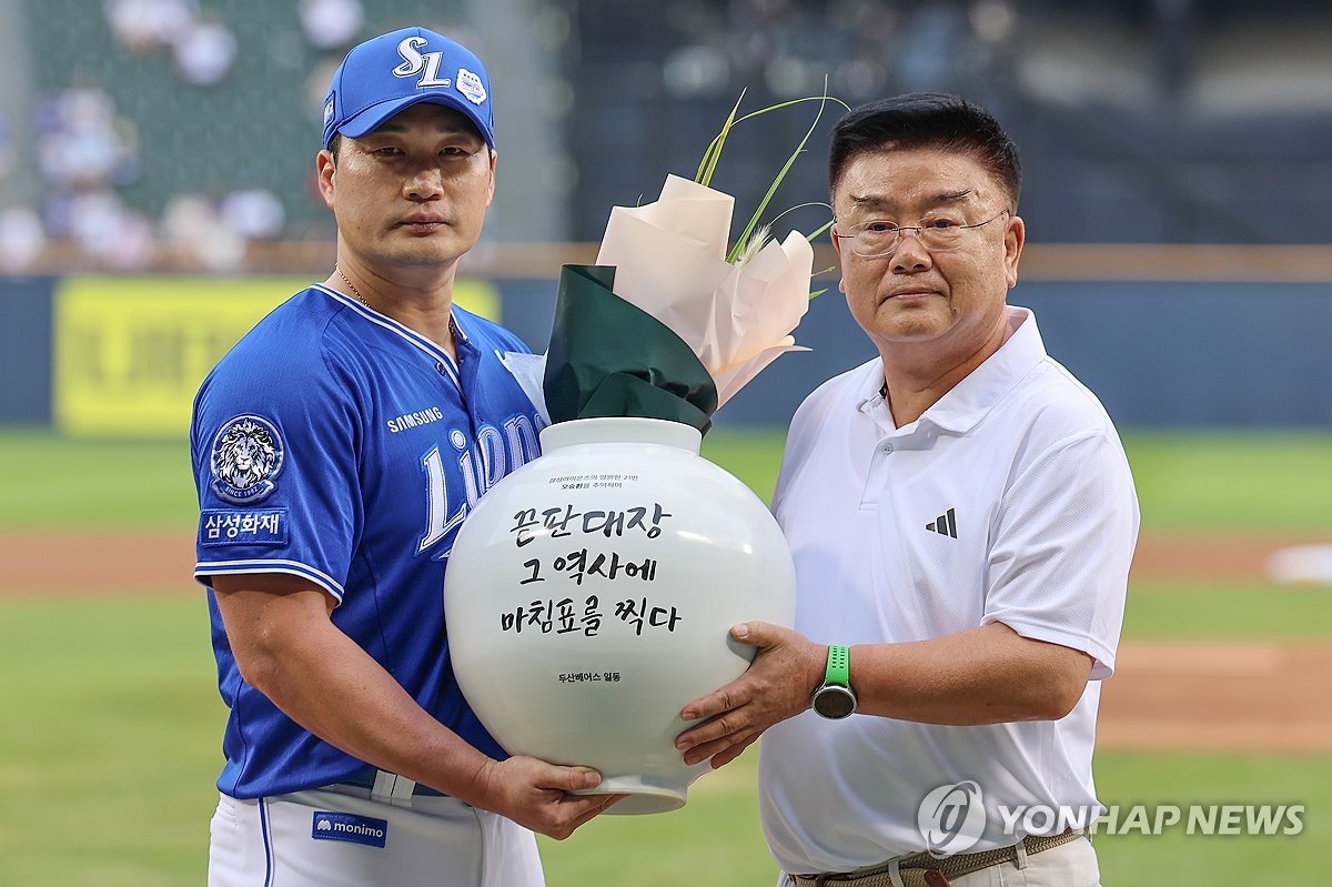 은퇴 투어 시작 삼성 오승환 "잠실서는 우승 세리머니 기억 나"