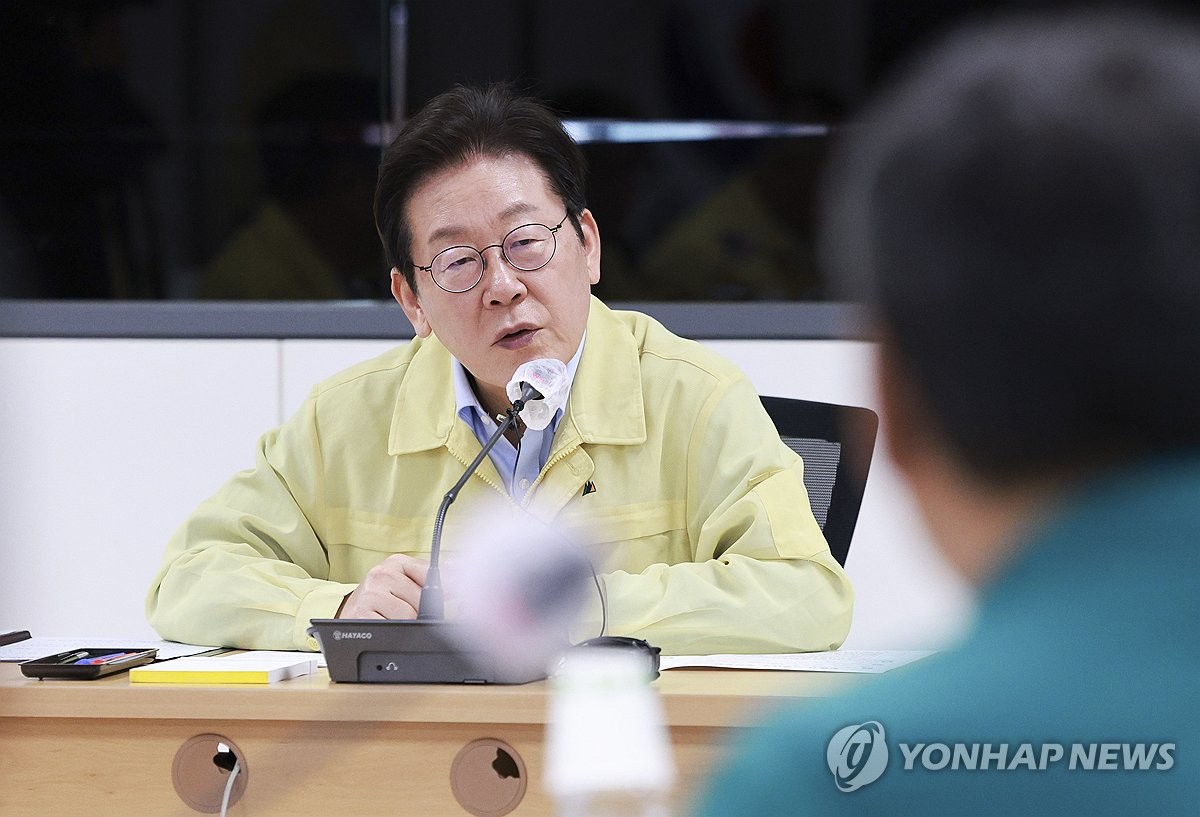 이재명 대통령, 강릉 가뭄 대책 회의 발언