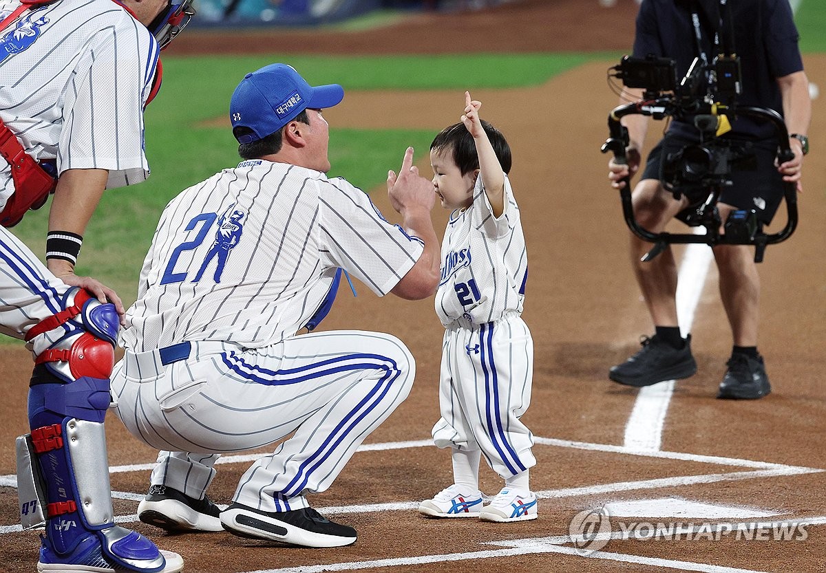 오승환, 최형우와 마지막 대결…감동적인 끝판왕의 퇴장