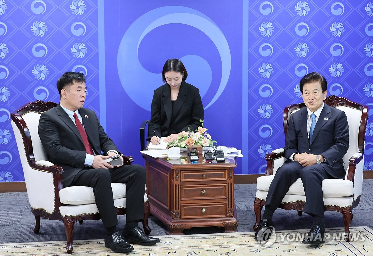 정동영 장관, 부호 주한 베트남 대사 접견