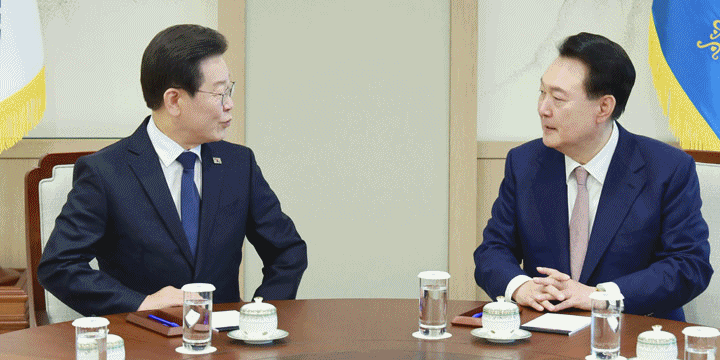 尹대통령-이재명 "의대 증원 불가피"…계속 만나기로