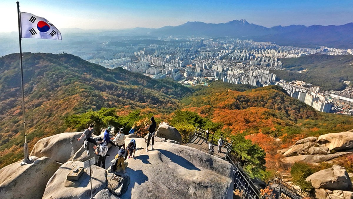 '가을의 색감'…서울 불암산