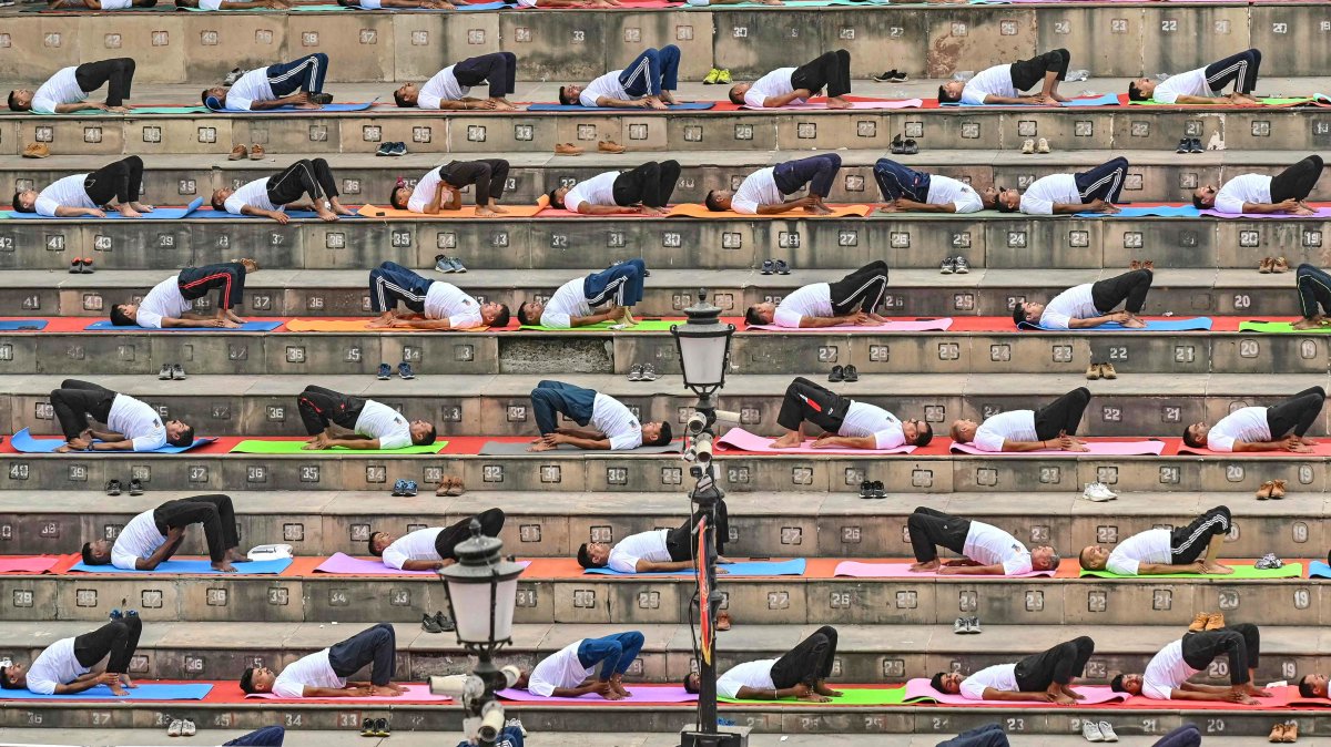 '세계 요가의 날'…지구촌 사람들의 요가 사랑