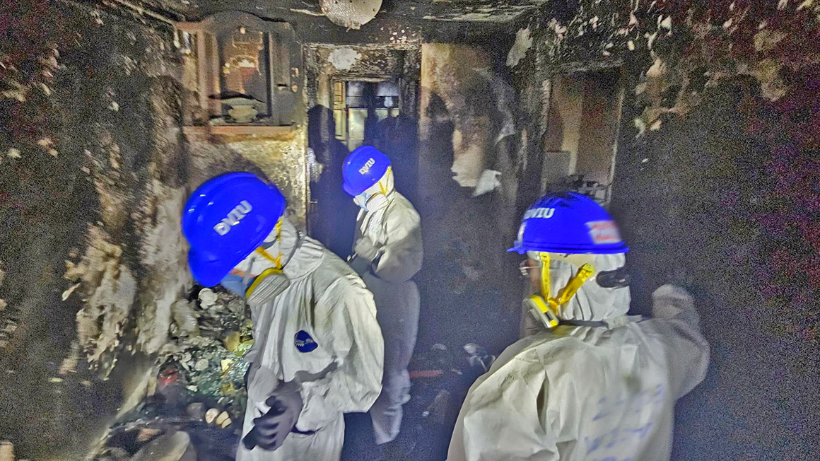 홍콩 아파트 화재 사망 151명으로 늘어…참혹한 내부 현장